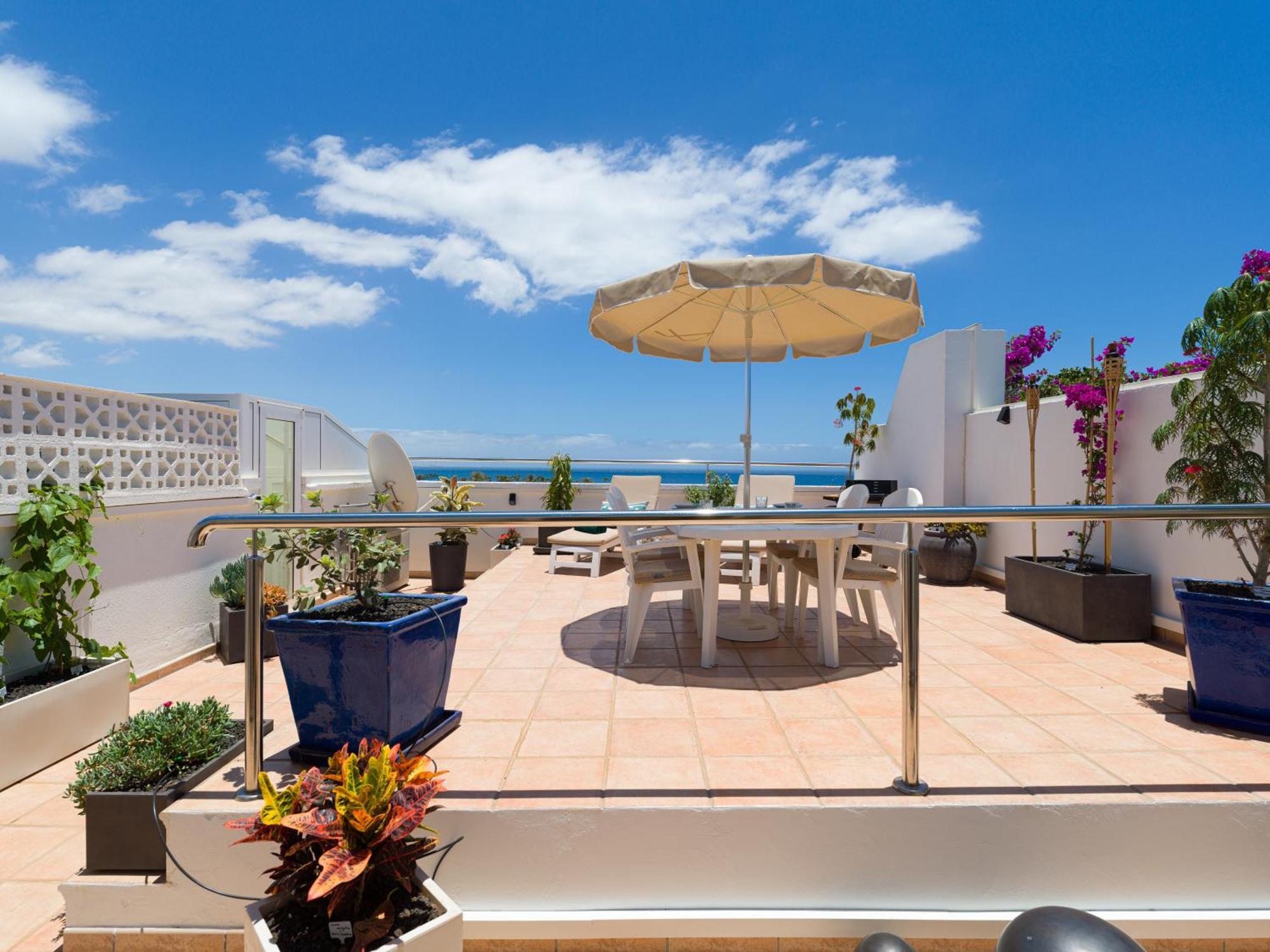Casa Lex I Ocean & Sunrise Panorama I Steps From Dunes And Beach I Private 50 Sqm Terrace I Pool 마스팔로마스 외부 사진