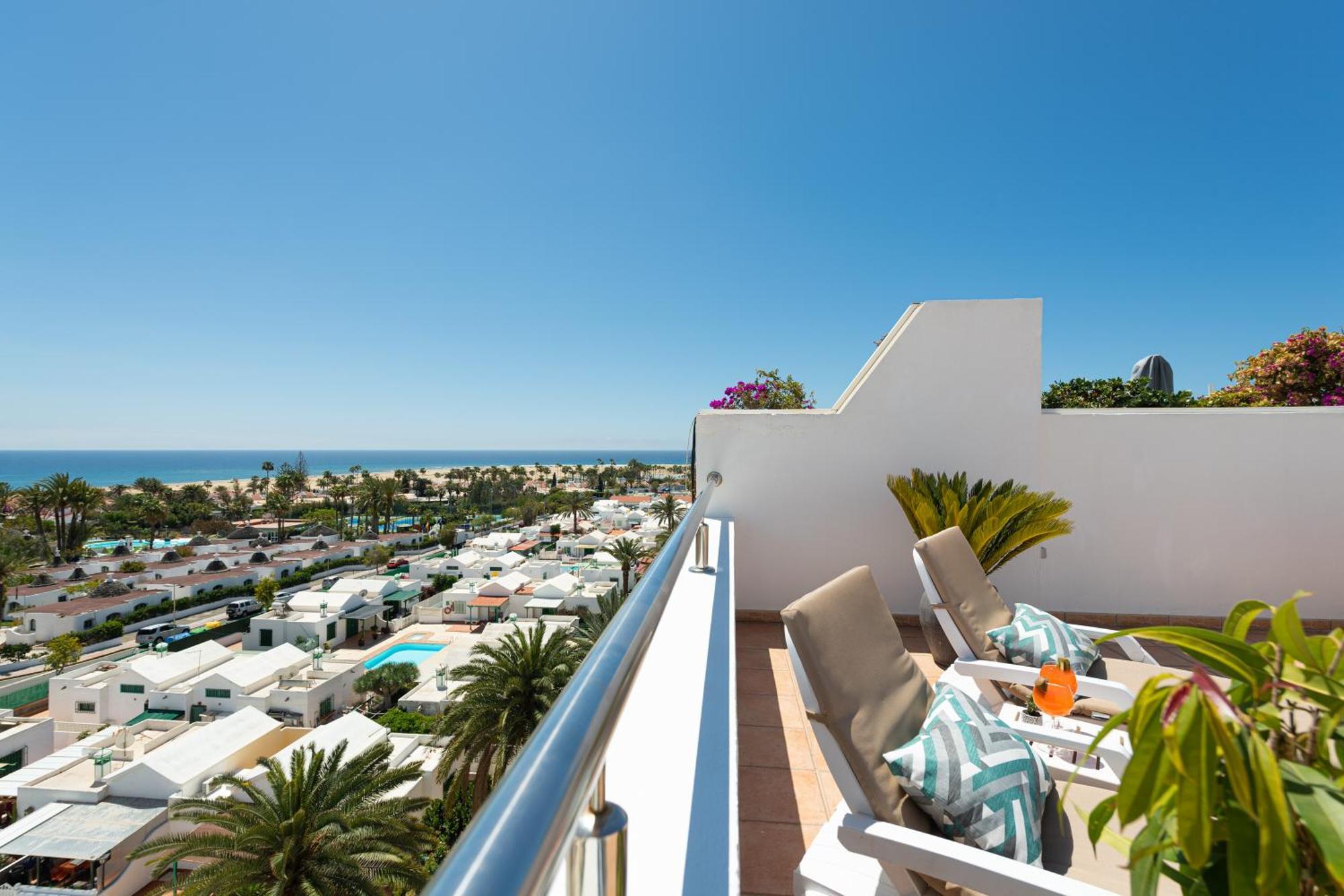 Casa Lex I Ocean & Sunrise Panorama I Steps From Dunes And Beach I Private 50 Sqm Terrace I Pool 마스팔로마스 외부 사진