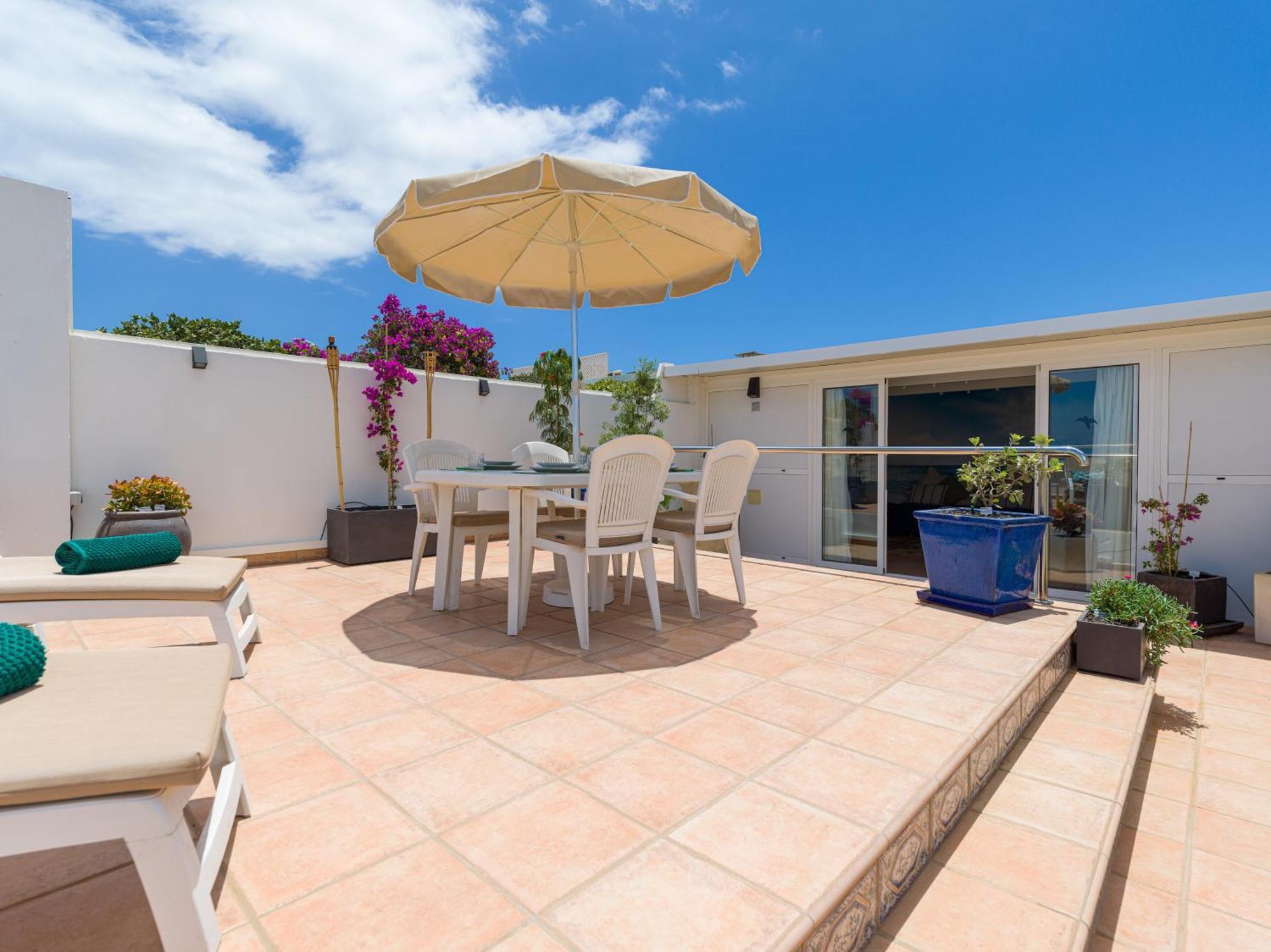 Casa Lex I Ocean & Sunrise Panorama I Steps From Dunes And Beach I Private 50 Sqm Terrace I Pool 마스팔로마스 외부 사진